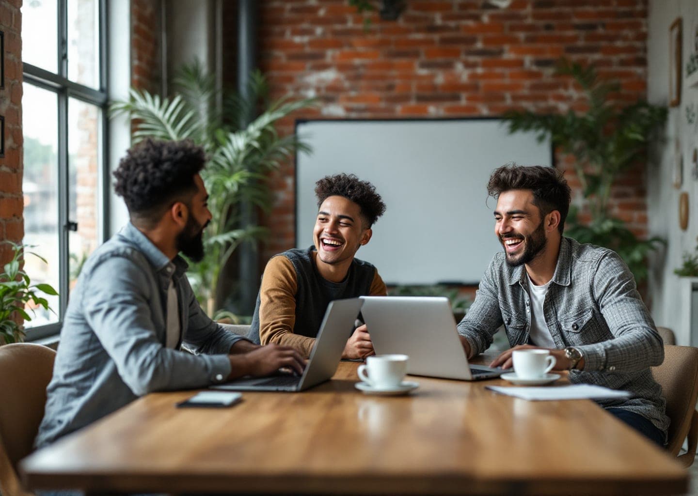 Equipo de una startup en Medellín